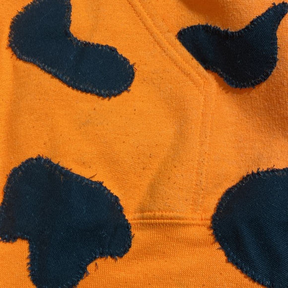 1 of 1 Custom Patchwork Zip-Up Hoodie - Picture 9 of 13